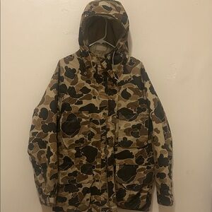 Men's Camouflage Hooded Jacket